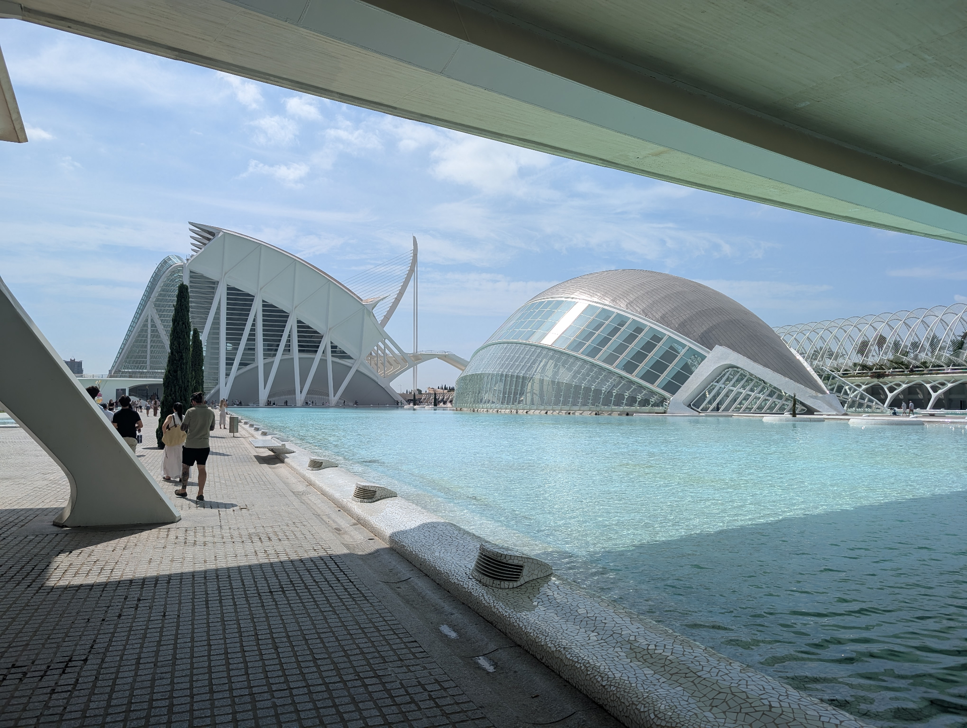 Modern Valencia & Turia-park